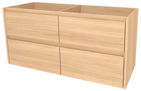 Mereo, Mereo Opto, kúpeľňová skrinka 121 cm, Multidecor, Dub Sand Barbera, MER-CN993SDSB1
