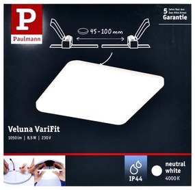 Paulmann 92397 - LED/8,5W IP44 Kúpeľňové podhľadové svietidlo VARIFIT 230V