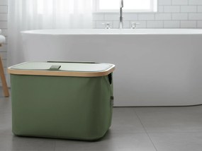 Skladací kôš NOLVIO 25 L, zelený