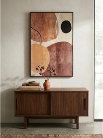 Tlačený/s ručne maľovanými prvkami obraz s rámom/na plátne 83x123 cm Gallery – Bizzotto