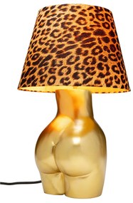 Donna stolová lampa zlatá