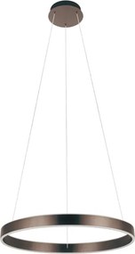 Eglo 33483 - Závesný LED luster ALCAZABA na lane, 2× LED 18 W, 230 V, 3000 K, priemer 55 cm, bronzový