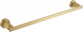 Rea Rivo, kúpeľňový vešiak na uterák 60 cm, 81301, zlatá matná, REA-98057