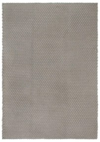 Koberec obdĺžnikový sivý 160x230 cm bavlna