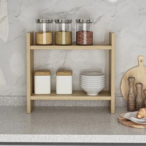 Policový kuchyňský organizér KINNIE dub safírový