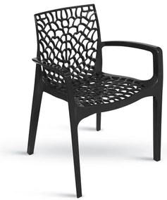 Stima Plastové kreslo GRUVYER Vyberte odtieň ->: Marsala - vínová