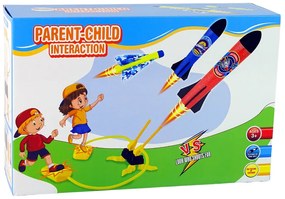 Lean Toys Zábavná hra s raketometom a katapultom