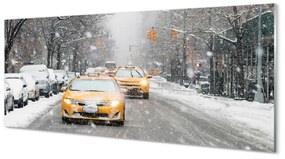 Obraz plexi Zime sneh limuzínový servis 120x60 cm