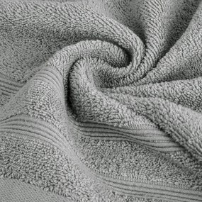 BAVLNENÝ UTERÁK ALINE SADA 6KS 30X50 CM STRIEBORNÁ