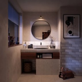 Philips - Kúpeľňové bodové svietidlo IDRIS 1xGU10/5W/230V IP44 čierna