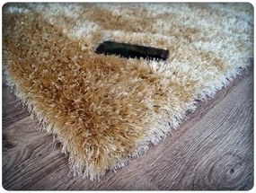 Dekorstudio Krémový Shaggy koberec LUREX s lesklým vlasom Rozmer koberca: 180x260cm
