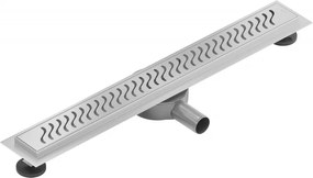 Mexen Flat 360 ° M09 rotačný lineárny odtok 70 cm, chróm - 1028070-40