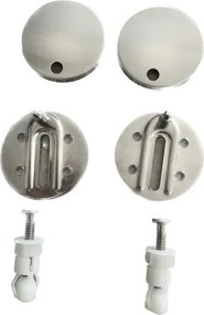 Bruckner Pánty k WC sedátku, Soft Close, 301.908.1