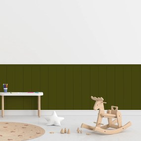 60x100cm Obdĺžnik - Khaki farba - textilná nálepka na stenu Farba: Tmavá, Veľkosť: 80 cm