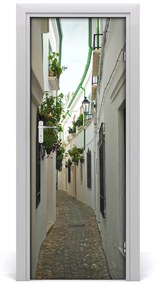 Fototapeta samolepiace dvere Andalúzie uličky 75x205 cm