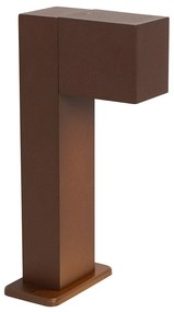 Priemyselné stojace vonkajšie svietidlo hrdzavohnedá 30 cm IP44 - Baleno