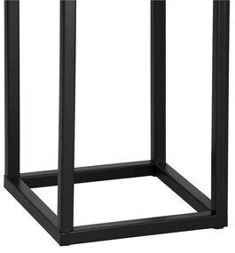 Kvetináč so stojanom 100 cm – čierny SPRINGOS BOLD GA0189