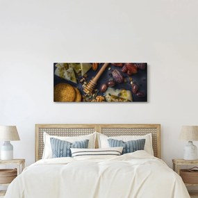 Obraz so sušeným ovocím (120x50 cm)