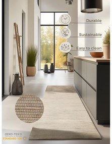 Béžový behúň 80x200 cm Handloom – Hanse Home