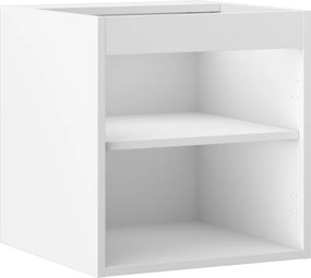Mexen Box-A, závesná skrinka 45 cm, biela matná, 91AX1-0450-470-1-01
