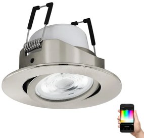 Eglo 99672 - LED RGBW Stmievateľné podhľadové svietidlo SALICETO-Z LED/5W/230V
