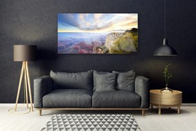 Obraz plexi More hory príroda 120x60 cm