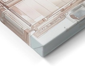 Obraz 60x80 cm Café de Fleurs – Styler