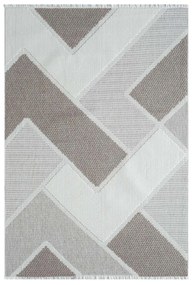 Dekorstudio Moderný koberec LINDO 8877 - béžový Rozmer koberca: 120x170cm