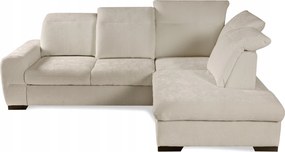 Rohová sedačka Olaf s funkciou spania a rozkladacím úložným priestorom do obývačky L 268x218