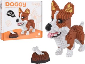 Stavebnica Psík Corgi - 1200 dielikov