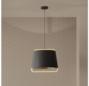 Eglo 390185 - Luster na lanku CAMALOZA 1xE27/40W/230V čierna