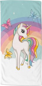 Detská zamatová plážová osuška 75x150 cm Dash – Good Morning