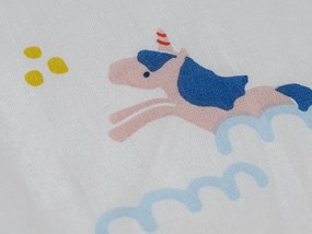 Detské bavlnené obliečky MAGIC UNICORN TALES biele, 100% bavlna Rozmer obliečky: 70 x 80 cm | 140 x 200 cm