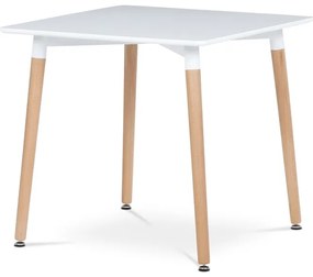 Autronic BONTEC Jedálenský stôl 80x80cm, mdf DT-303 WT Farba: Biela