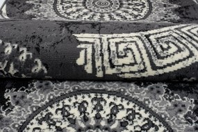 Behúň TAPIS Rosette - tmavo šedý