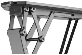 MK FLORIA MKF-20DM444 - Inteligentný stropný držiak pre TV 55" čierna Wi-Fi TUYA + DO