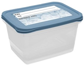 Sada 2 nádob Prosto.s etiketou modrá 20,5x15,5x10,5 2l 680