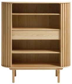 Skrinka v dekore duba v prírodnej farbe 110x125 cm Carno – Unique Furniture