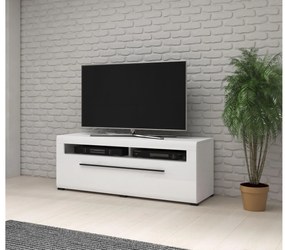 TV stolík Tashia Typ 41 (biela + vysoký lesk biely). Vlastná spoľahlivá doprava až k Vám domov. 1030192
