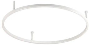 Ideal Lux - LED stropné svietidlo ORACLE SLIM LED/37W/230V 2700K pr. 70 cm biela