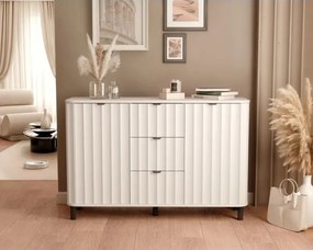 Moderná komoda ONUR 137cm biela