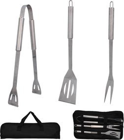 CH 3-dielna sada grilovacieho náradia v puzdre