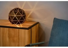 Lucide 21509/25/30 - Stolná lampa OTONA 1xE27/25W/230V čierna