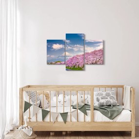 Obraz - Japonská jarná krajina (90x60 cm)