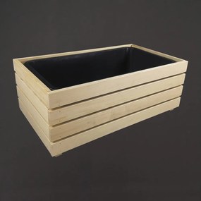 AMADEA Dřevěný designový vyvýšený záhon, 76x43,6x29,5cm