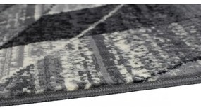 Kusový koberec PP Sia šedý atyp 100x300cm