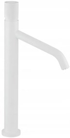 Mexen Rumba One vysoká umývadlová batéria, biela, 73511-20