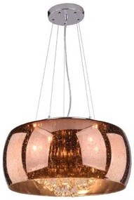 AZZARDO AZ1646 DECOline BUZZ PENDANT/TOP stropné/závesné svietidlo 5xG9 40W IP20 meď