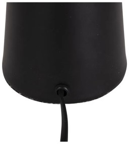 Čierna stolová lampa Leitmotiv Sublime, výška 51 cm