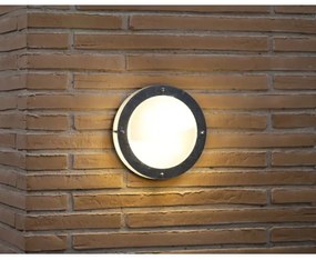 Nordlux - Vonkajšie nástenné svietidlo MALTA 1xE27/60W/230V strieborná